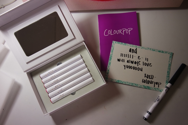 COLOURPOP STAYCATION UNBOXING & SWATCHES